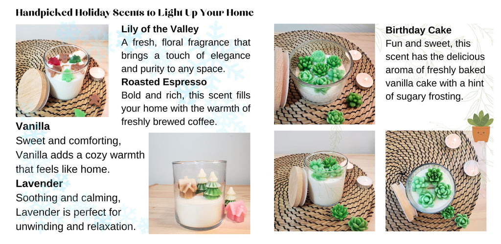 Lavender Scented Soy Candle Gift for Mom - 9.5 oz Wooden Wick