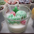 Succulent Terrarium Candle/ Soy Candle/ Gifts for her/Housewarming/ Mother's day gift/