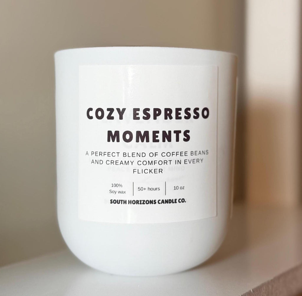 Roasted Espresso Soy Candle | Wooden Wick, Housewarming Gift