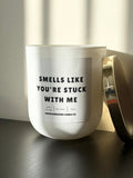 Personalized Soy Wax Candle: Wooden Wick, Custom Scent, Valentine's Gift