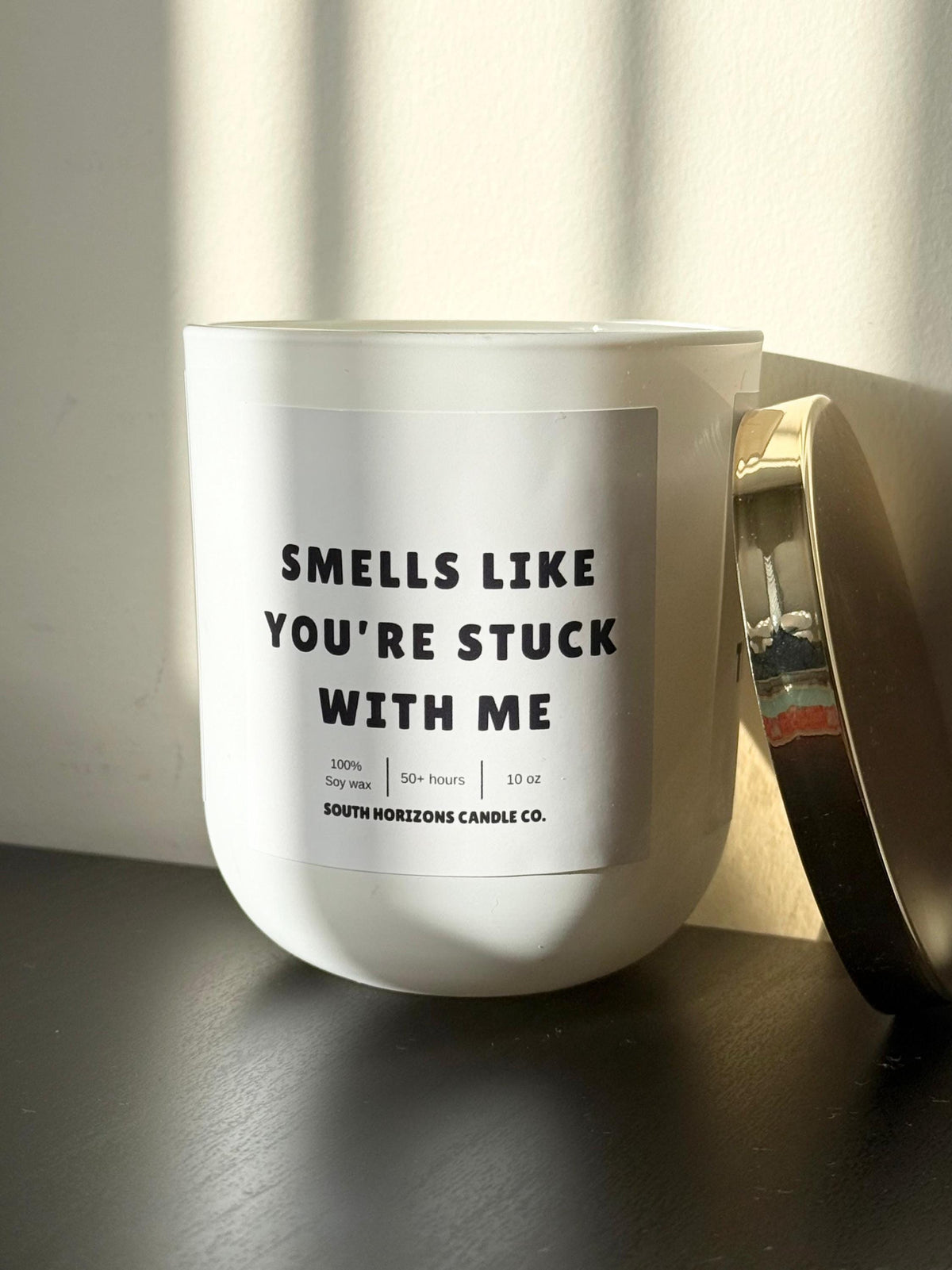 Personalized Soy Wax Candle: Wooden Wick, Custom Scent, Valentine's Gift