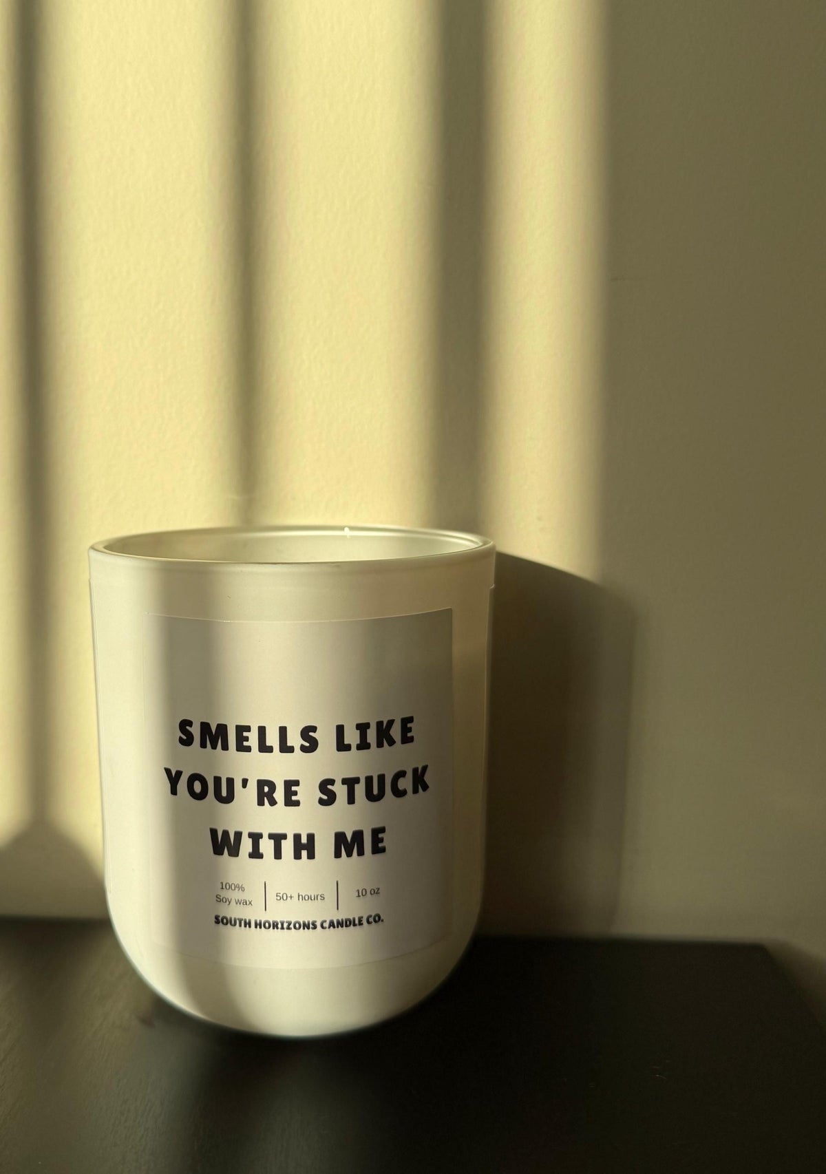 Personalized Soy Wax Candle: Wooden Wick, Custom Scent, Valentine's Gift