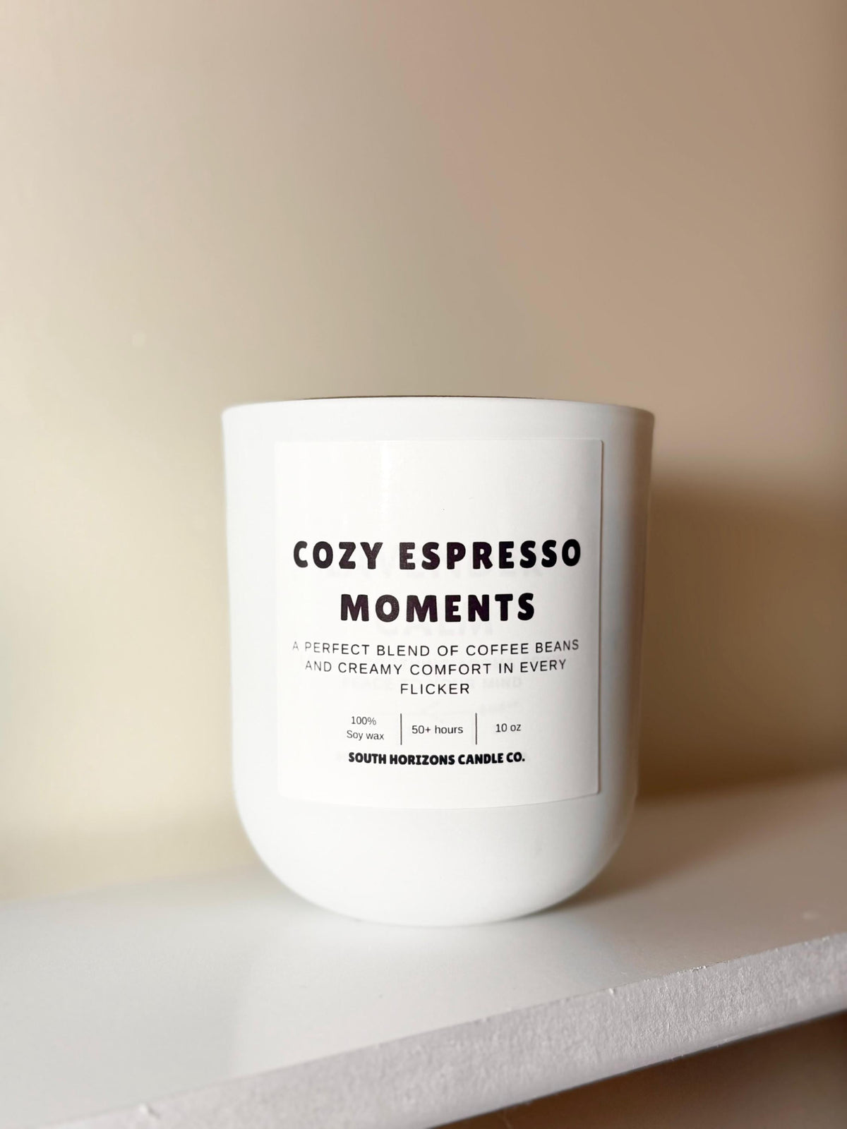 Roasted Espresso Soy Candle | Wooden Wick, Housewarming Gift