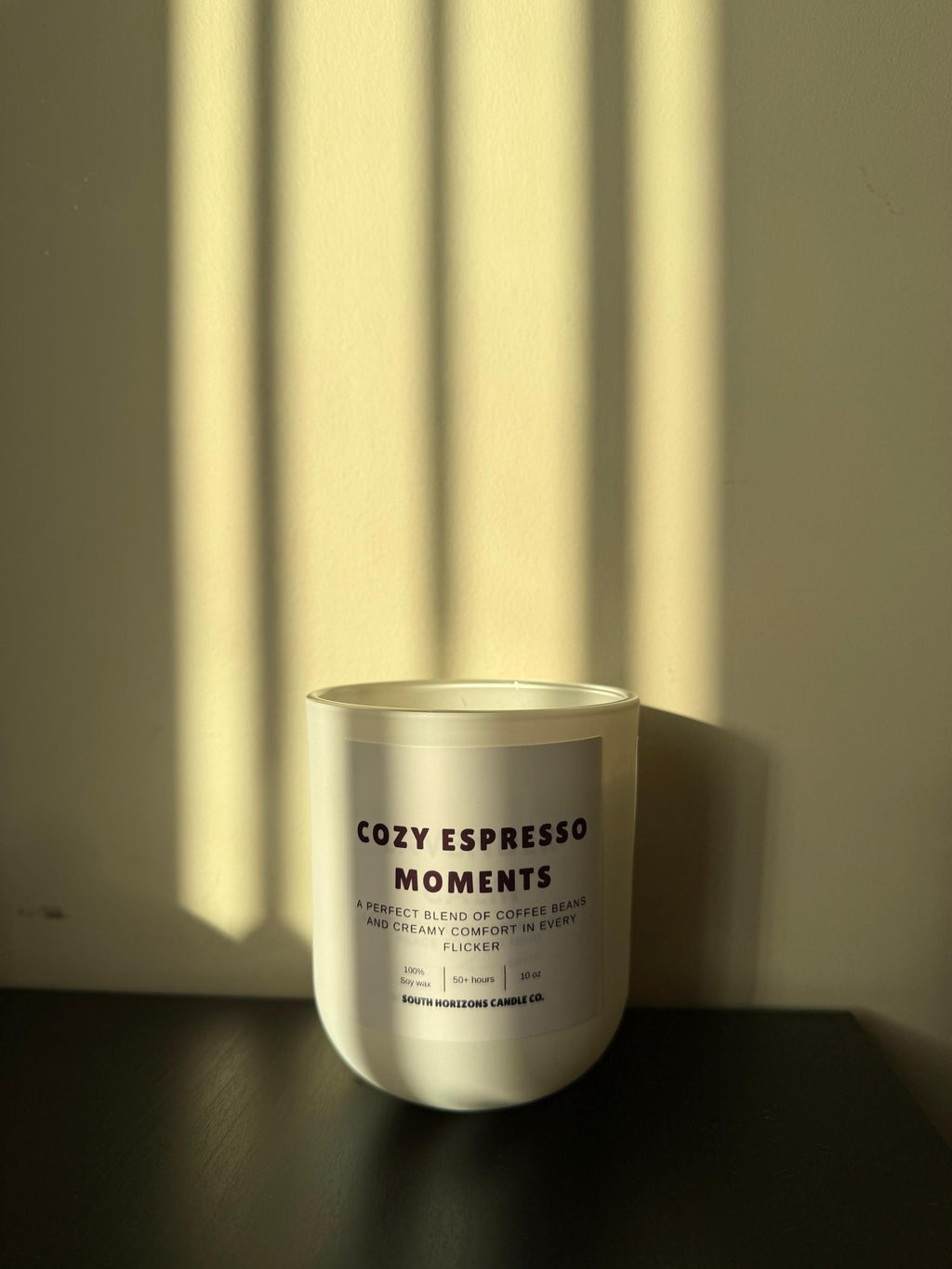Roasted Espresso Soy Candle | Wooden Wick, Housewarming Gift