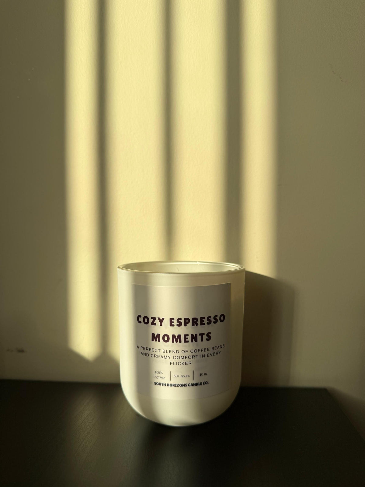 Roasted Espresso Soy Candle | Wooden Wick, Housewarming Gift