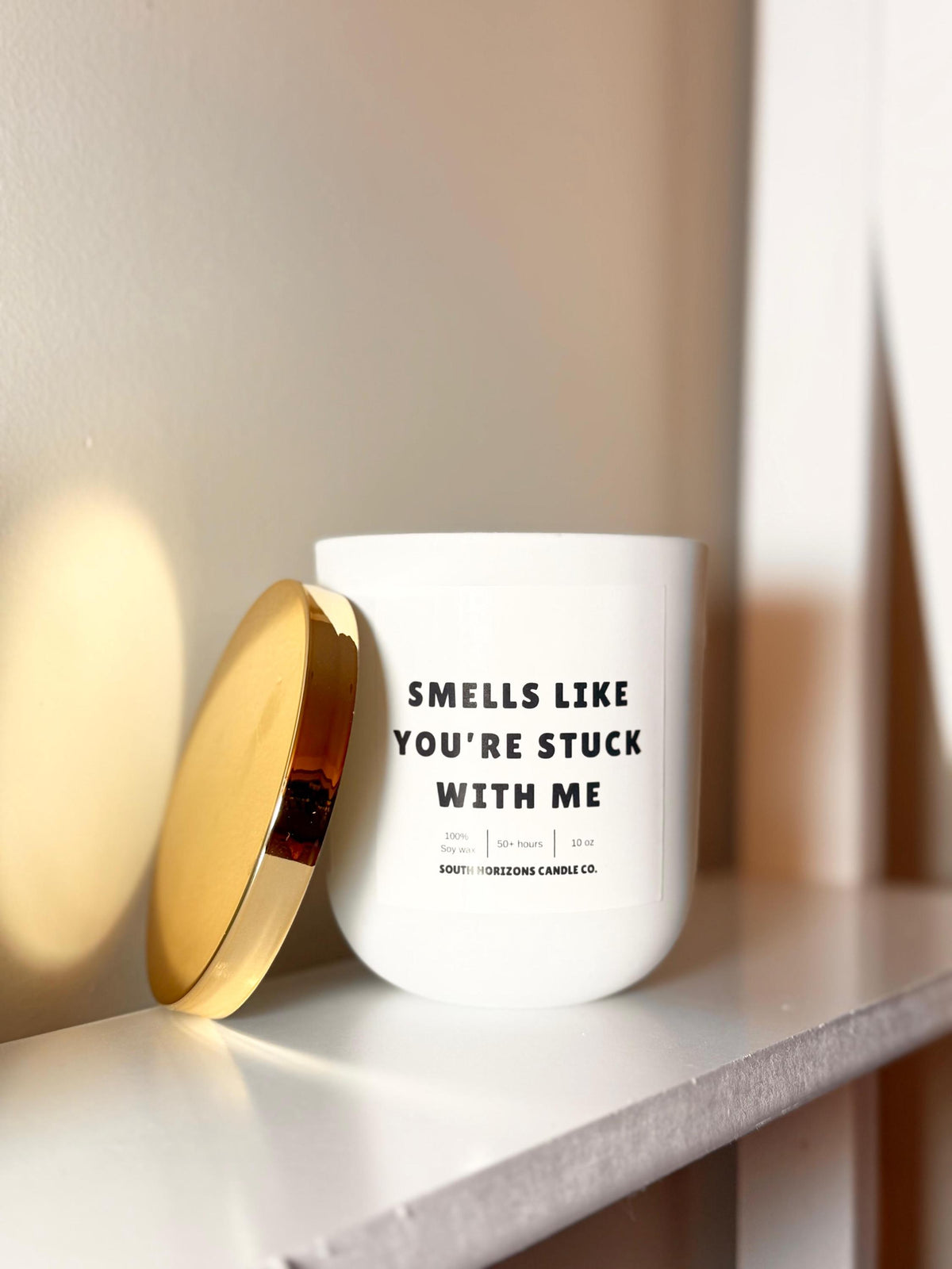 Personalized Soy Wax Candle: Wooden Wick, Custom Scent, Valentine's Gift