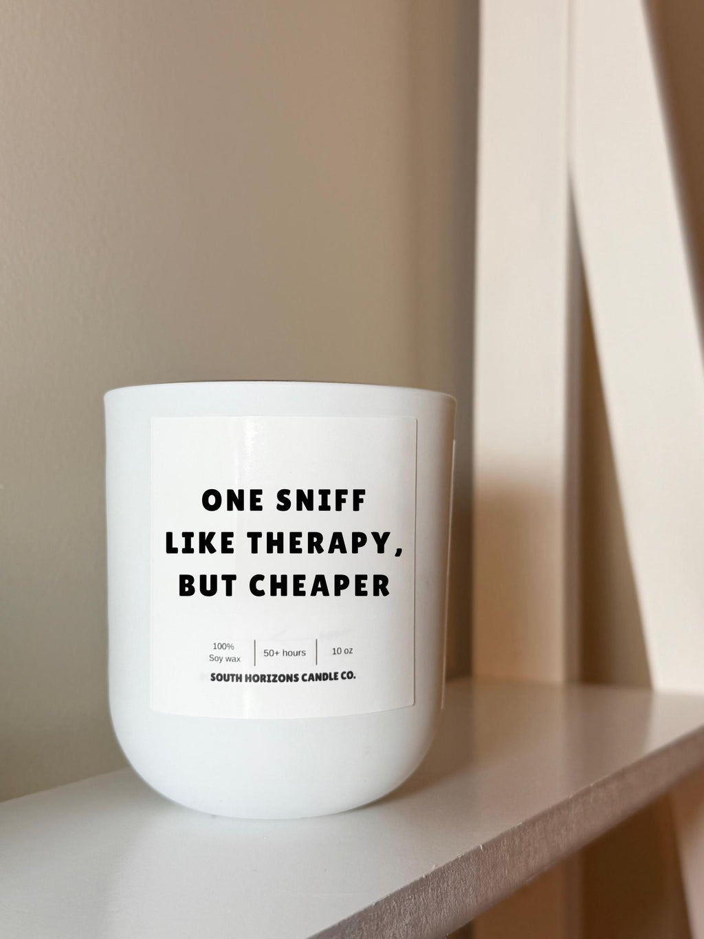 Funny Meme Candle: Hand-Poured Soy Wax with Wooden Wick