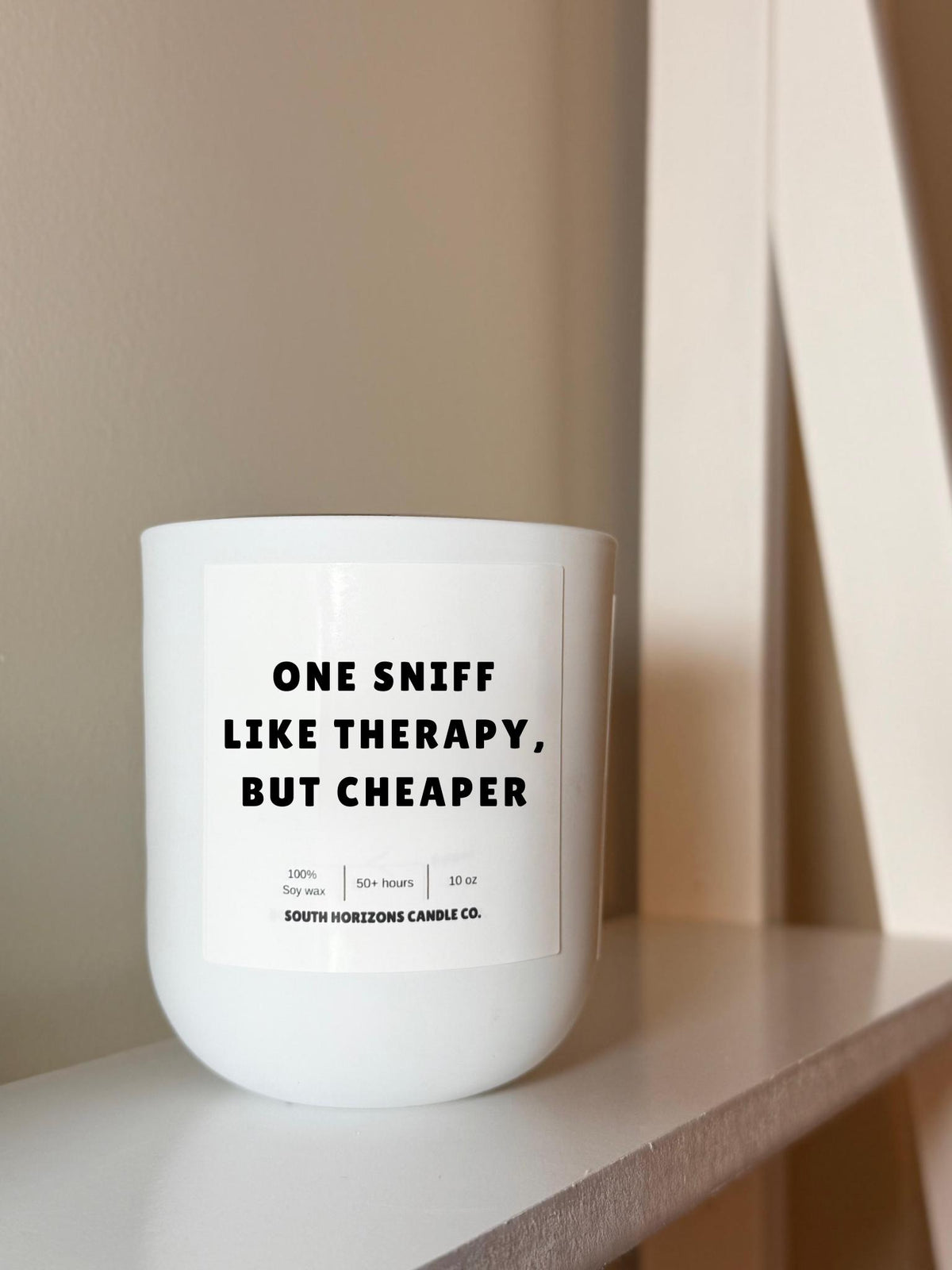 Funny Meme Candle: Hand-Poured Soy Wax with Wooden Wick