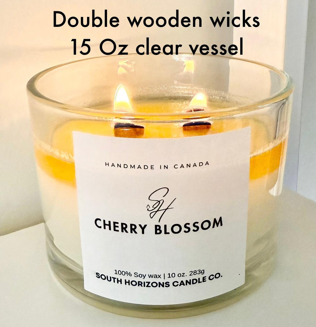 customised Soy Wax Candle | Double Wooden Wick, Hand-Poured Home Fragrance