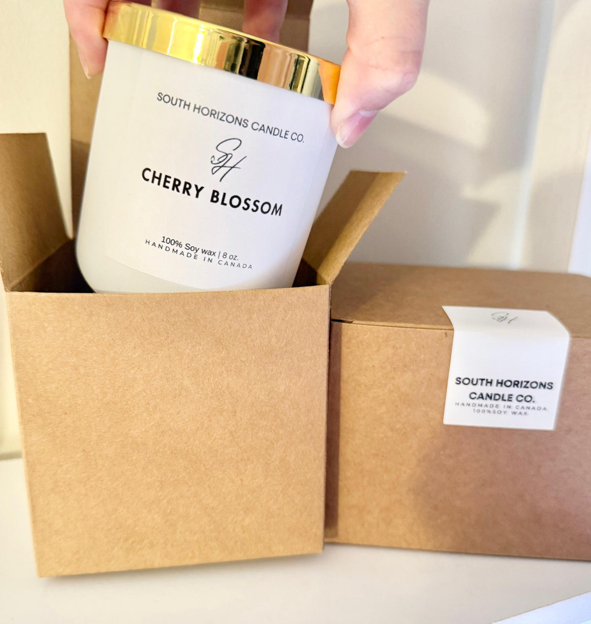 soy wax candles CherryBlossom |Wooden wick candle | scented candle for friend her| Housewarming gifts| Gifts for mom  scented soy candle