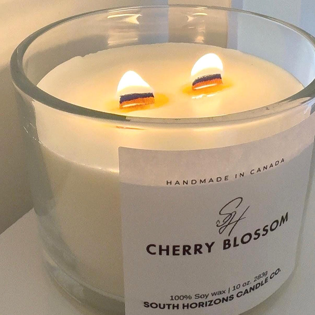 customised Soy Wax Candle | Double Wooden Wick, Hand-Poured Home Fragrance