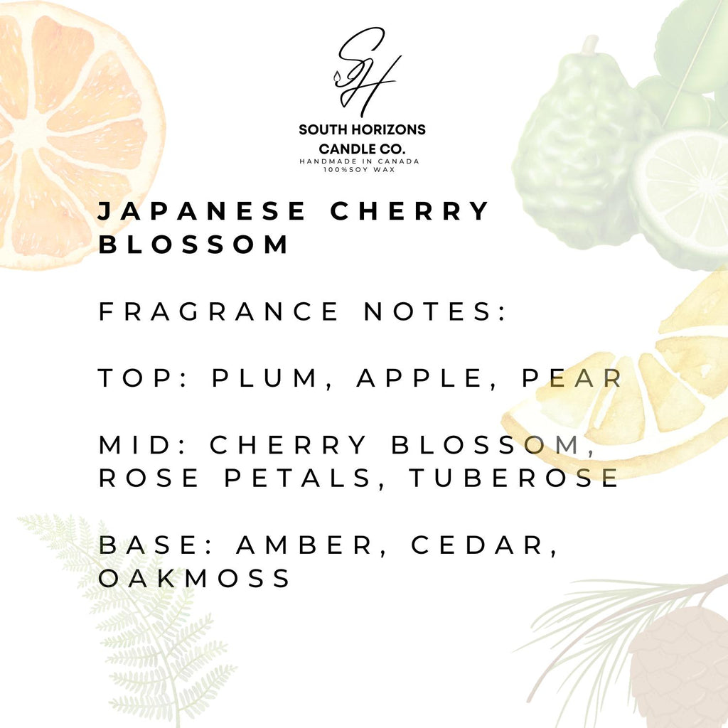 soy wax candles CherryBlossom |Wooden wick candle | scented candle for friend her| Housewarming gifts| Gifts for mom  scented soy candle