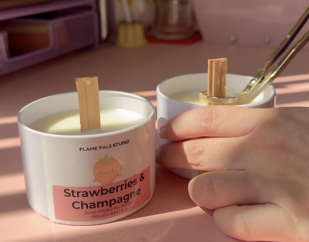 Candle Gift Set:Wooden Wick