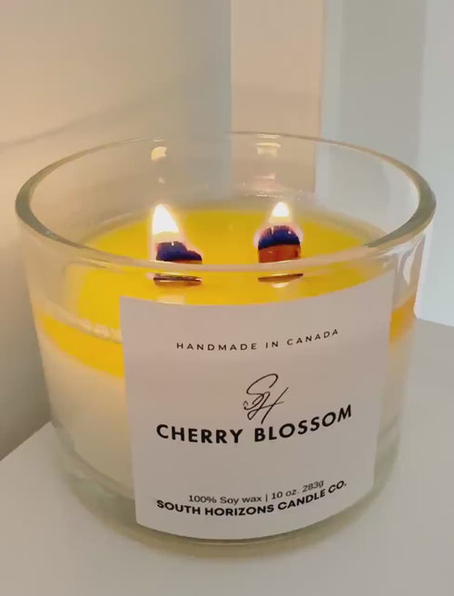 customised Soy Wax Candle | Double Wooden Wick, Hand-Poured Home Fragrance